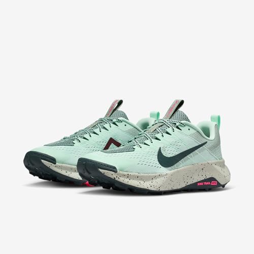 Nike Wildhorse 10 Men's Trail Running Shoes (Mint Foam/Clay Green/Hyper Pink/Seaweed) Size 7