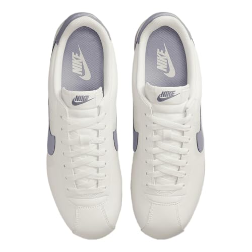 Nike Cortez Leather Men's Shoes (DM4044-111, Sail/Gum Yellow/Cement Grey) Size 9
