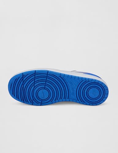Nike Kid's Court Borough Low Bball, White/Blue Crystal-Bright Violet, 7Y