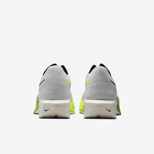 Nike Vaporfly 3 Men's Road Racing Shoes (FZ4017-100, White/Volt/Sail/Pro Green) Size 15