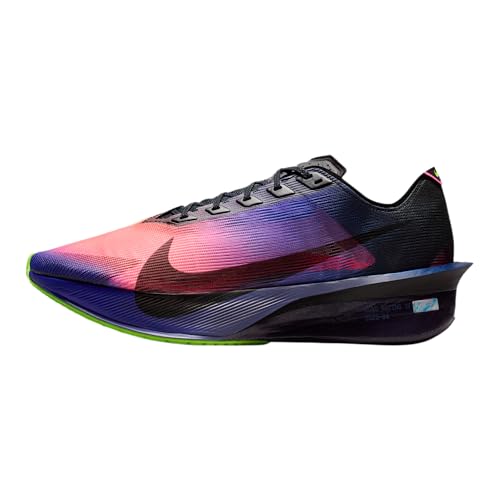 Nike Vaporfly 4 Men's Road Racing Shoes (Dark Obsidian/Purple Dynasty/Flash Crimson/Black) Size 9.5