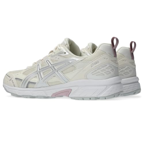 ASICS Unisex Gel-NUNOBIKI Sportstyle Shoes, 8M / 9.5W, Cream/Pure Silver