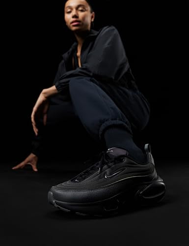 Nike Women's Air Max Portal SE Lifestyle Shoes, Black/Iron Grey, 8.5