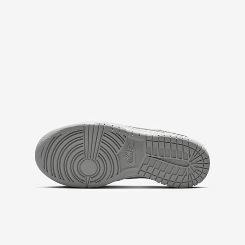 Grade School Nike Dunk Low 'White/Smoke Grey' - FB9109-123