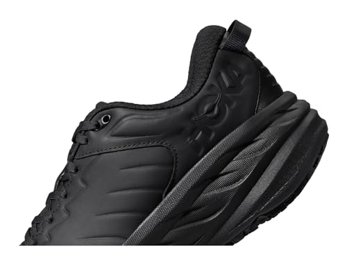 Hoka Men's Bondi Slip Resistant Black/Black 10.5 Wide