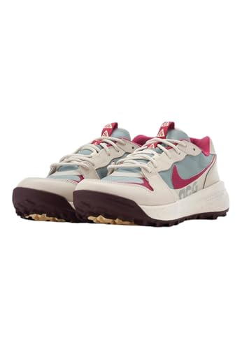 Nike ACG Lowcate Men's Shoes (DX2256-300, Mica Green/Light Bone/Phantom/Rosewood) Size 8