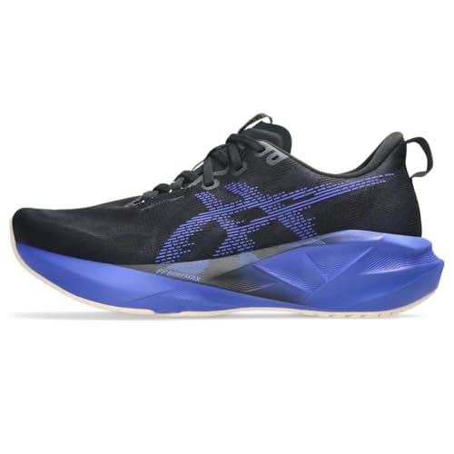 ASICS Men's NOVABLAST 5 Running Shoes, 10.5, Black/Cobalt Burst