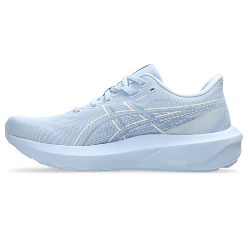 ASICS Women's GT-1000 15 Running Shoes, 8.5, Solid AIR/Cream