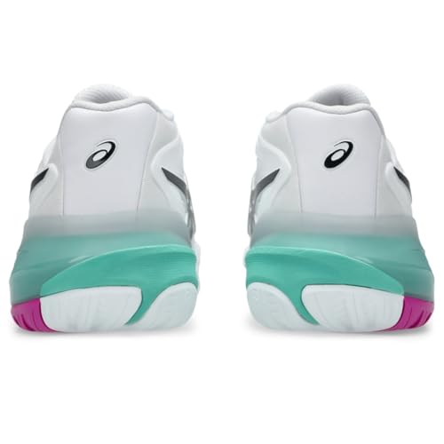 ASICS Men's Gel-Resolution X Tennis Shoes, 11, White/Aurora Green