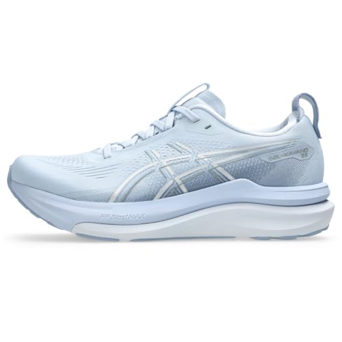 ASICS Women's Gel-Kayano 33 Running Shoes, 8.5, Solid AIR/Soft Sky