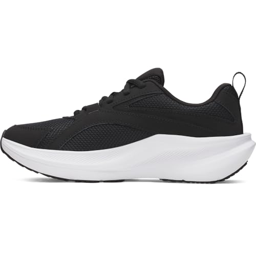 Under Armour Boys' Grade School Charged Assert 11, (001) Black/Black/White, 4.5, US