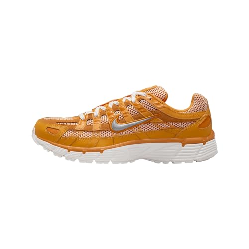 Nike P-6000 Premium Shoes (HQ3641-886, Kumquat/Magma Orange/Summit White/Metallic Silver) Size 10.5