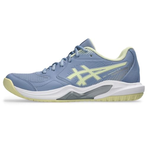 ASICS Women's Gel-Dedicate 9 Pickleball Tennis Shoes, 11, Calm Indigo/Soft Yellow