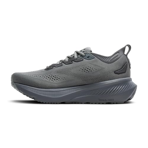 Brooks Men’s Glycerin 23 Neutral Running Shoe - Grey/Blackened Pearl/Black - 13 X-Wide