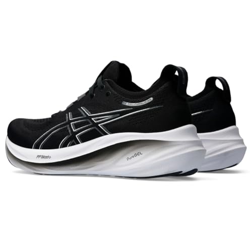 ASICS Women's Gel-Nimbus 26 Running Shoe, 9.5, Black/Graphite Grey