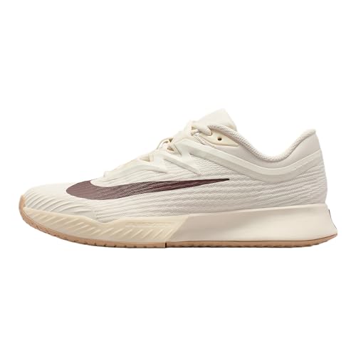 Nike Vapor Pro 3 Women's Hard Court Tennis Shoes (Pale Ivory/Vachetta Tan/Tattoo) Size 9