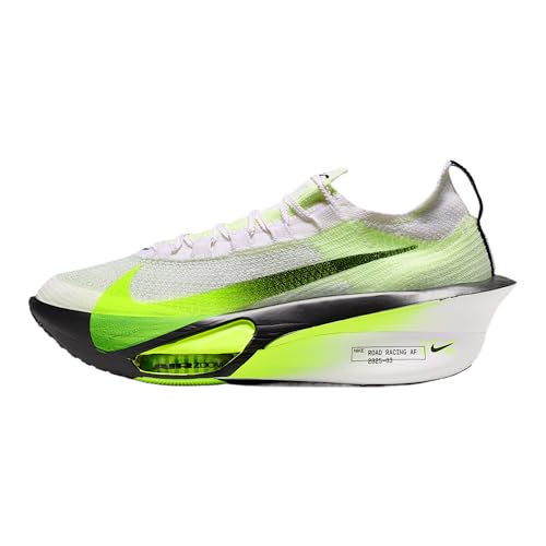Nike Alphafly 3 Men's Road Racing Shoes (White/Volt/Barely Volt/Black) Size 9.5