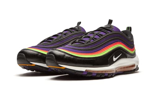 Nike Men's Air Max 97 Black/White-Court Purple (CU4890 001) - 10