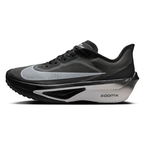 Nike Zoom Fly 6 Men's Road Racing Shoes (FN8454-001, Black/Light Smoke Grey/White) Size 7