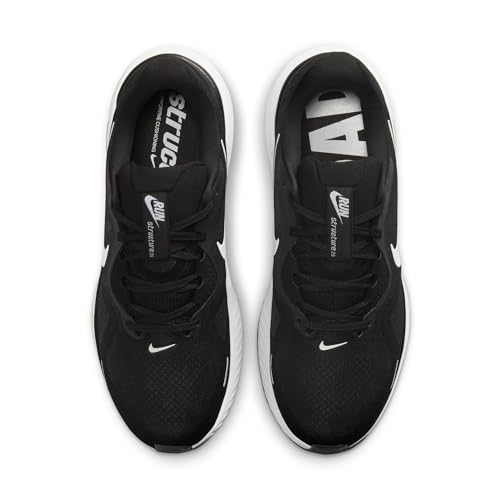 Nike Men's Structure 26 Black/White/Cool Grey/Metallic Silver 13 Medium