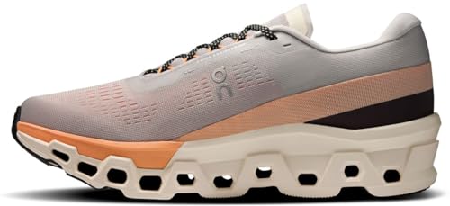 On Mens Cloudmonster 2 Glacier/Tangerine 12 M