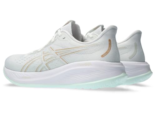 ASICS Women's Gel-Cumulus 26 Running Shoe, 11, White/Pale Mint