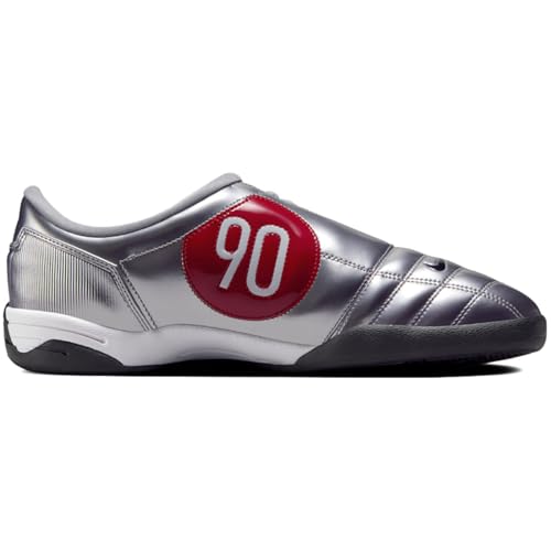 Nike Total 90 III - Metallic Silver / Black / University Red