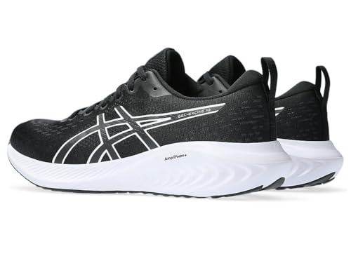 ASICS Men's Gel-Excite 10 Running Shoes, 10, Black/White