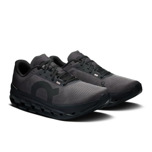 On Running Cloudflow 5 Women's Helion Max Energy Nylon Blend Trainers (Black, US 9.5)