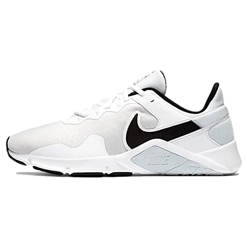 Nike Men's Cross Training Sneaker, Pure Platinum Black White, 10