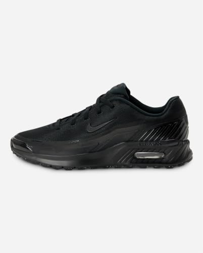 Nike Men's Air Max Bia Lifestyle Shoes, Black/Black-White, 9