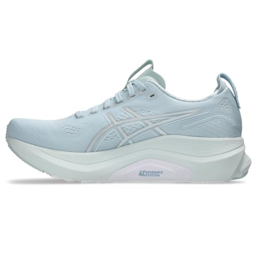 ASICS Women's Gel-Kayano 32 Running Shoes, 8.5, Sky/Pure Silver