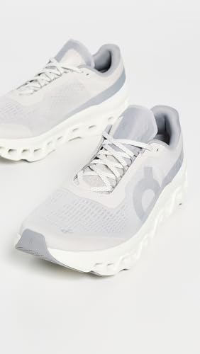 On Men's Cloudmonster 1 Sneakers, Pearl/Ivory, 8.5 Medium US
