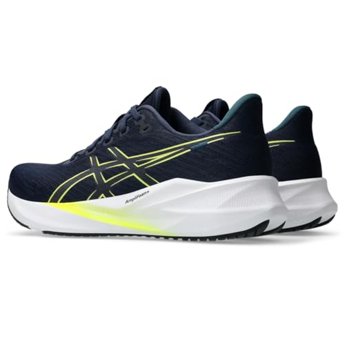 ASICS Men's VERSABLAST 4 Running Shoe, 14, Midnight/Citron