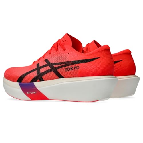 ASICS Unisex METASPEED Sky Tokyo Running, 7.5M / 9W, Flash RED/Black