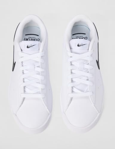 Nike Women's Blacktop Shoes, White/Black, 8.5