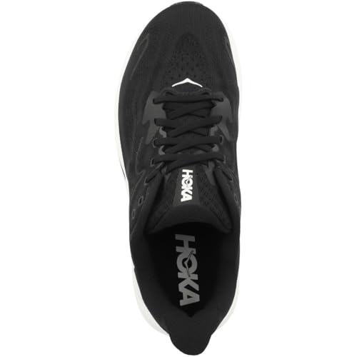Hoka Men's Clifton 10 Black/White 10 Medium