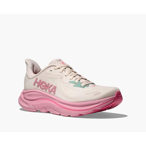 Hoka Women's Clifton 10 Rose Cream/Dried Rose 8 Medium