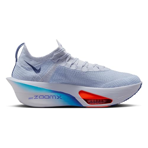 Nike Alphafly 3 Men's Road Racing Shoes (FD8311-001, Football Grey/Ghost/Persian Violet/Blue Void) Size 7