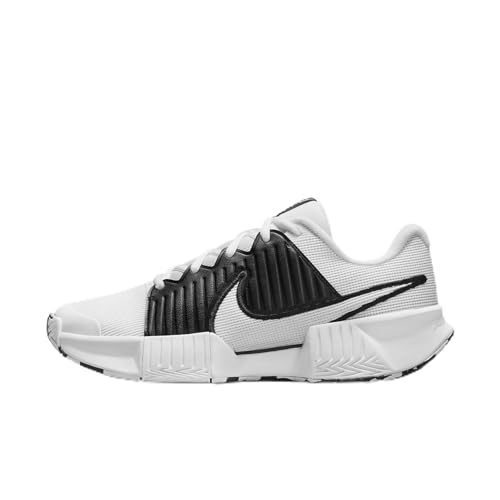 Nike Zoom Challenge Women's Pickleball Shoes (FQ4155-100, White/White-Black) Size 8.5