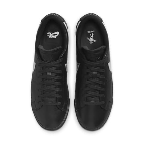 Nike SB Zoom Blazer Low x Dancer Skateboards - Black/Metallic Silver-Black