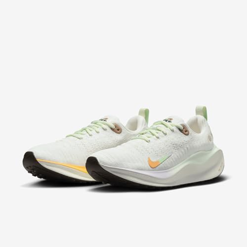 Nike InfinityRN 4 Women's Road Running Shoes (HF5730-191, White/Sail/Vapor Green/Multi-Color) Size 7