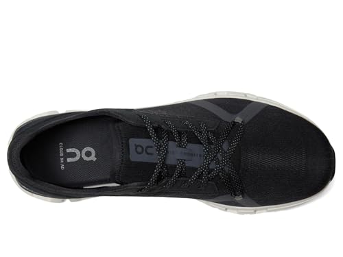 On Men's Cloud X 4 AD, Black/Asphalt, 13 Medium