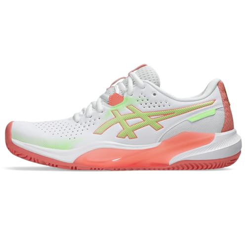 ASICS Women's Gel-Challenger 15 PadelSneaker, White Guava, 11.5 US
