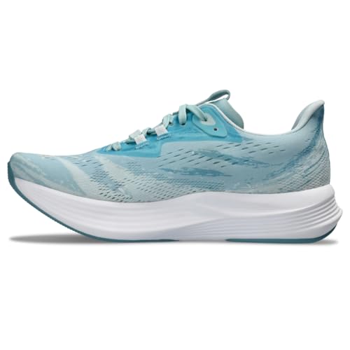 ASICS Women's Noosa TRI 15 Running Shoes, 12, Soothing SEA/Pure Silver