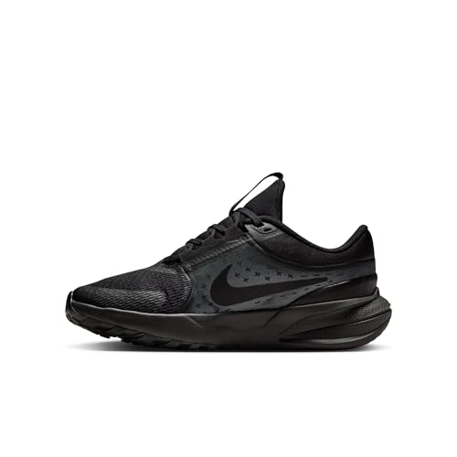 Nike Big Kid's Star Runner 5 Running Shoes, Black/Black-Anthracite, 4Y
