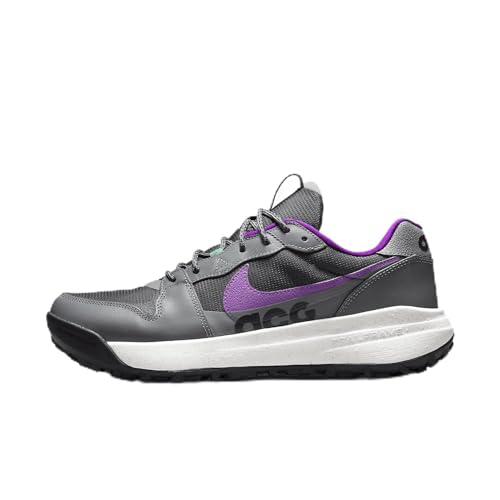 Nike ACG Lowcate Men's Shoes (DX2256-002, Smoke Grey/Vivid Purple/Phantom/Dark Smoke Grey) Size 7.5