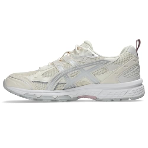 ASICS Unisex Gel-NUNOBIKI Sportstyle Shoes, 8M / 9.5W, Cream/Pure Silver
