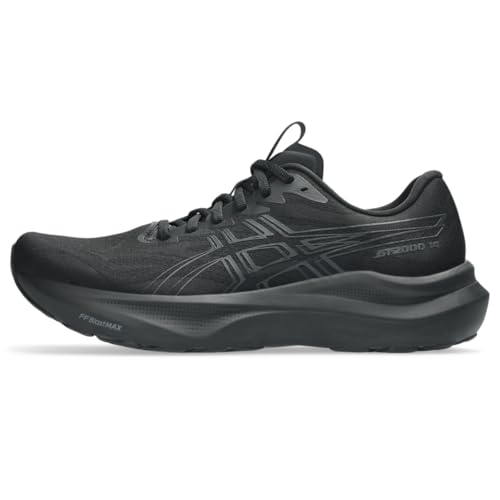 ASICS Men's GT-2000 14 Running Shoes, 11.5, Black/Graphite Grey