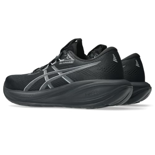 ASICS Men's Gel-Cumulus 28 Running Shoes, 8, Black/Carrier Grey